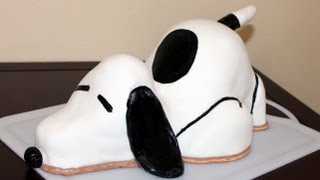 SNOOPY Cake How To [upl. by Faustina]