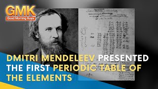 Dmitri Mendeleev presented the first Periodic Table of the Elements  Today in History [upl. by Anib]