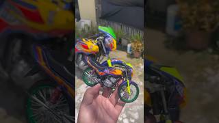 RXZ Replica Diecast Sebijik Custom Terpadu 🔥 rxz diecast shorts motovlog ytshorts trending [upl. by Edecrem]