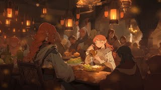 Fantasy MedievalTavern Music  Celtic Music Tavern Ambience Relaxing Music [upl. by Hannahs]