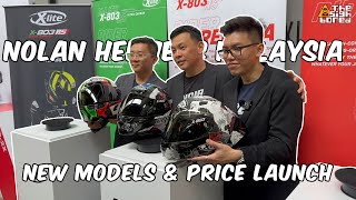 Nolan Helmets Malaysia  New Models and Price Launch [upl. by Ettesil]