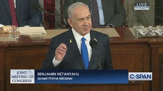 Israeli Prime Minister Addresses Joint Meeting of Congress [upl. by Alamap]