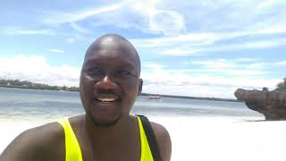 Beach Walk in Mombasa Kenya  Awesome Experience [upl. by Saberio]