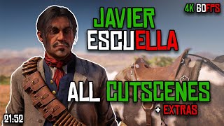 Javier Escuella All Scenes From RDR2  Extra  4K 60FPS [upl. by Egiedan]