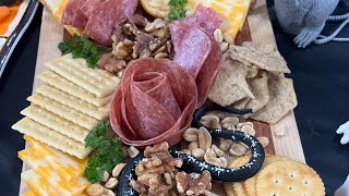 Super easy how to make salami roses for your charcuterie boards [upl. by Stark]