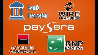 Transfert bancaire Paysera vers Société Générale SPA [upl. by Attevaj254]