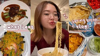 intuitive  realistic what i ate during spring break pt 2  vlog 🍒 [upl. by Sanfred]