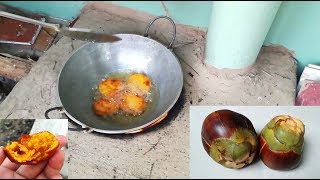 Making Tal Pitha in Earthen Oven [upl. by Harlin]