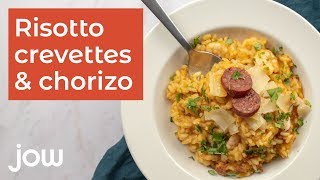 Risotto crevettes amp chorizo [upl. by Santana897]