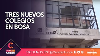 La Secretaría de Educación entregó tres nuevos colegios en Bosa [upl. by Tarrel242]