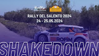 TIR  HIGHLIGHTS SHAKEDOWN  Rally Del Salento 2024 [upl. by Jutta]