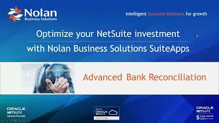 Nolan Advanced Bank Reconciliation for Netsuite [upl. by Temple517]