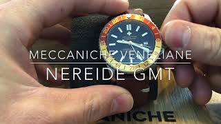 Meccaniche Veneziane Nereide GMT Leather [upl. by Aernda]