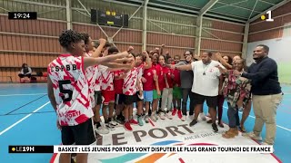 Les basketteurs du Club Sportif Portois vont participer au plus grand tournoi de France en Vendée [upl. by Cynar]