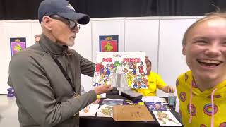 Amber The Fangirl meets Rob Paulsen [upl. by Uuge]