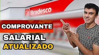 ATUALIZADO  COMO VER SEU Comprovante salárial banco Bradesco [upl. by Renrut737]