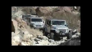 ProjectJK Anza Borrego Coyote Canyon Jeep Trail Run Preview [upl. by Chessy]