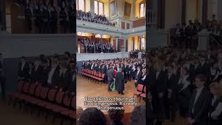 Oxford VC Speech Interrupted by Student 💪🍉 📖 [upl. by Broucek123]