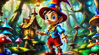 Pinocchios Magical Adventure  Bedtime Story for Kids  Adventure Story [upl. by Laeahcim822]