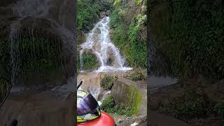 Small Waterfall at Chamba ❣️🌊 bikelover pulsarns125 himachal [upl. by Burta679]