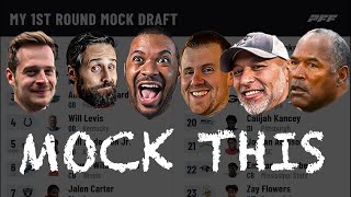 This Will be the Worst NFL Mock Draft You Will See [upl. by Benito]