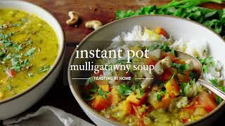 Instant Pot Mulligatawny Soup [upl. by Granese]