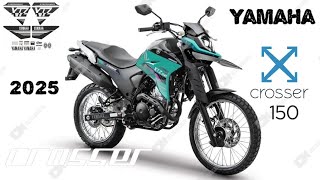 quotFirst Look Yamaha Crosser 150 2025  A Versatile Adventure Bikequot [upl. by Esmeralda]