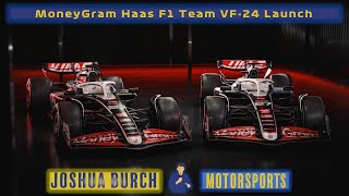 MoneyGram Haas F1 Team  2024  VF24  Car Launch WatchAlong [upl. by Aciamaj]