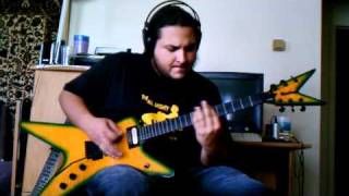 Pantera  Mouth For War  guitar cover  by  Kenny Giron kG [upl. by Alebasi]