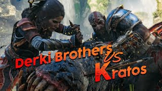 God of War RagnarökFight with Derki Brothers [upl. by Elsey]