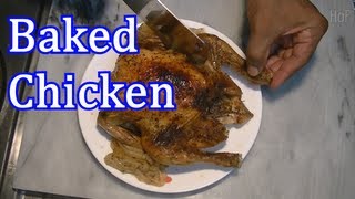 Easy Baked Chicken Recipe [upl. by Neerual]