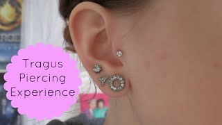 My Tragus Piercing Experience amp FAQ  Alyssa Nicole [upl. by Imeon]