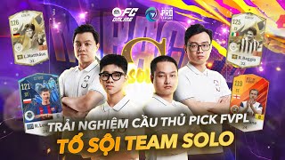 Trải nghiệm đội hình FVPL của team SOLO  Review FC Online [upl. by Gnut]