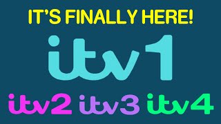 THE NEW ITV1 IS HERE  ITV Rebrand 2022  The New ITV Family [upl. by Sadira226]