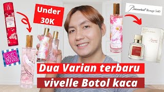 Review Parfum Vivelle Botol Kaca 2 Varian Terbaru Mon Amour amp Parisfine perfume [upl. by Repooc]