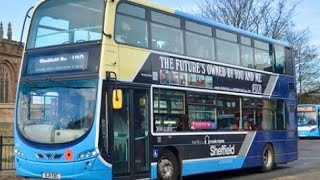 500 SUBSCRIBER SPECIAL PT2 FIRST BUS SHEFFIELD X ENSIGN BUS LONDON 36145 BJ11 EBG [upl. by Iral]