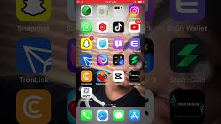 Monero mining ⛏ new best miner monero coin this iphone ios device new app iOS🥰🥰 [upl. by Christal531]