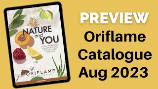 Oriflame Catalogue Preview August 2023 [upl. by Hadwyn]