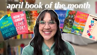 Reacting To April 2024 Book Of The Month Picks☔️📖💐 [upl. by Sredna]