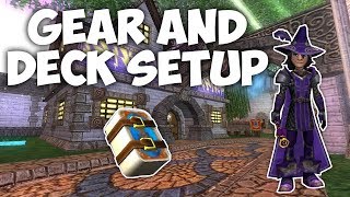 Wizard101 Magus Storm Gear And Deck Setup [upl. by Troyes]