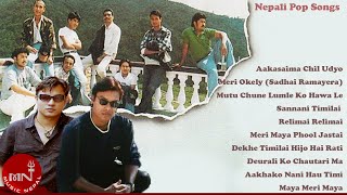 Nepali Pop Songs  Aakasaima  Meri Okely  Maya Meri Maya  Dekhe Timilai  Deurai Ko Chautari Ma [upl. by Chretien]