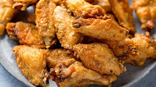 How to get the BEST Crispy Chicken Wings  Oven Baked Chicken Wings Recipe [upl. by Ientirb]