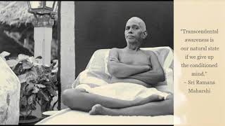 Sri Ramana Maharshi  Guided Meditation  Key Pointings and Wisdom  Advaita [upl. by Reave]