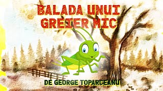 🎶 Balada unui greier mic de George Toparceanu 🎶 Recitare poezie  Poezii pentru copii  HiKiddo [upl. by Nosnev654]