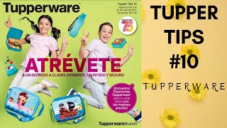 Tupper Tips 10 2021  TUPPERWARE MÉXICO [upl. by Secnarf191]