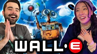 WALLE IS AN ANIMATED MASTERPIECE WALLE Movie Reaction CAUTION EVE IS SO CUTE [upl. by Elenaj]