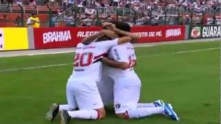 São Paulo 3 X 1 Corinthians  Brasileirão 2012  021212  GOLS [upl. by Yeltnerb]