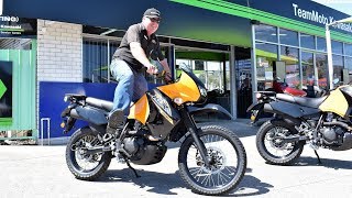 2018 KLR 650 Quick Review With New Colours [upl. by Kamilah]