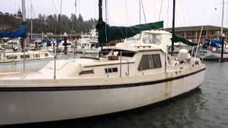 Harstad 31 sailboat exterior walkthrough [upl. by Nyleimaj183]