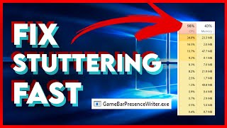 EASY FIX for PC Stuttering 2024 GameBar Presence Writer WORKING FOR WINDOWS 11 [upl. by Acemat]